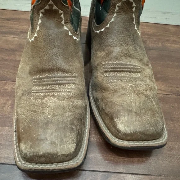 Womens Ariat Round Up Skyler Boots - Picture 6 of 7